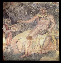 Polyphemus the Cyclops, Roman mosaic